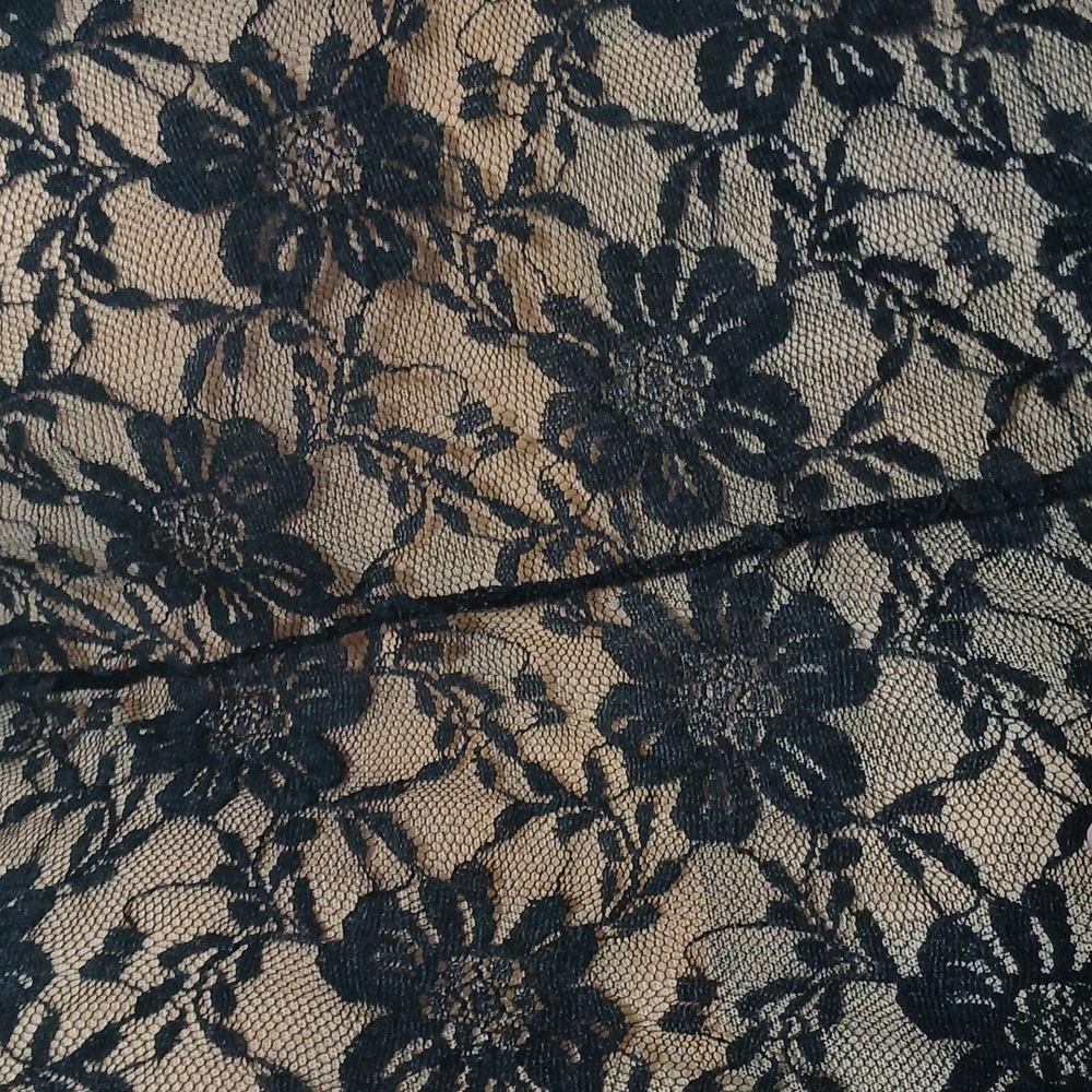 ☀️☀️Rhonda Shear. NWOT black lace long line bra 3X - Picture 4 of 5